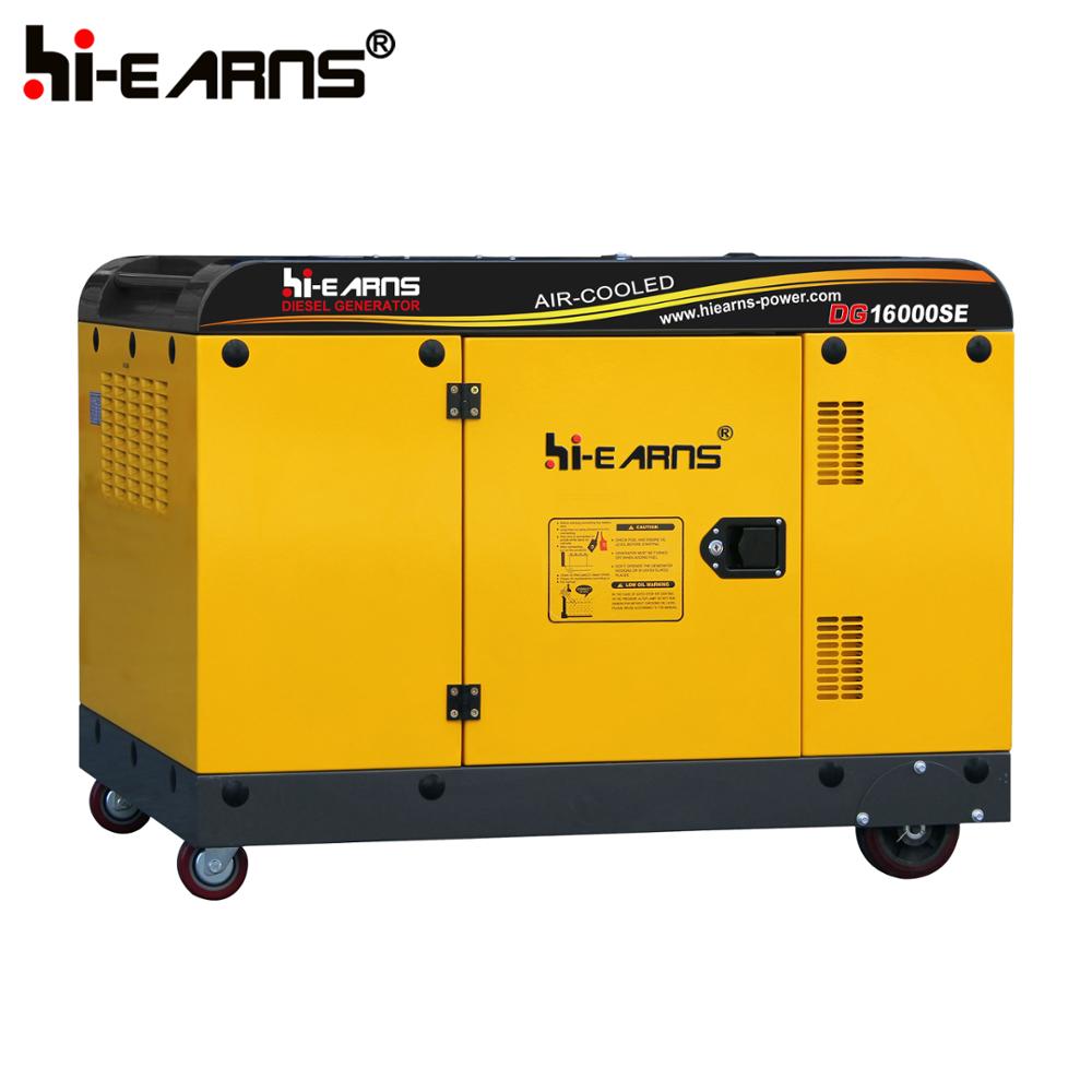 10KW two-cylinder diesel engine portable generator