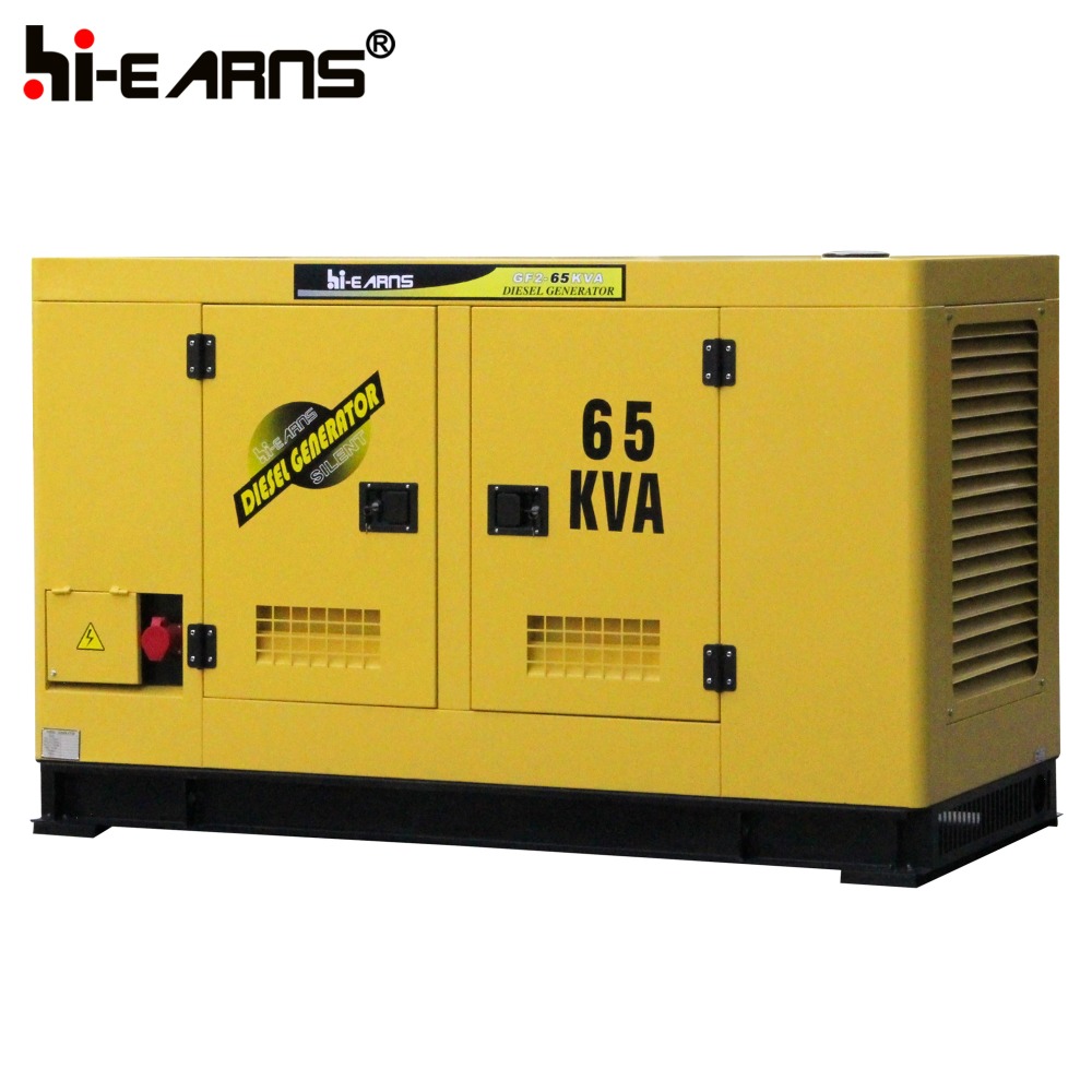 50KVA Silent type Chinese Weifang Engine Water-cooled diesel generator