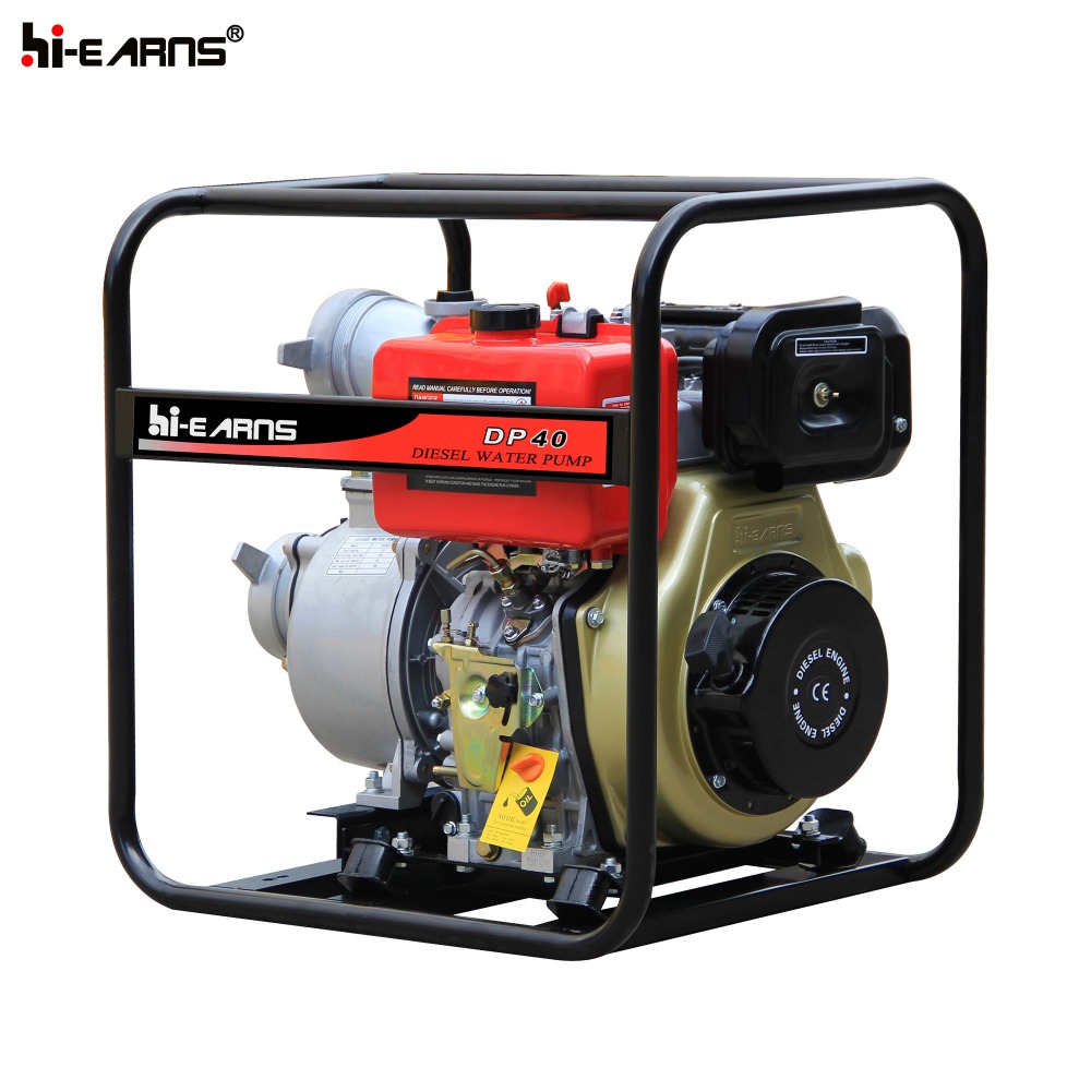 4inch small diesel engine driven water pump DP40