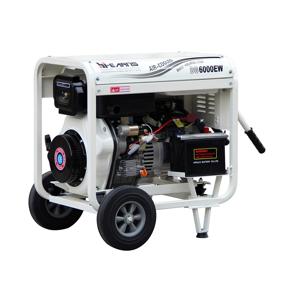 3.2mm Electrode 1.8KW AC power open diesel welder generator for welding