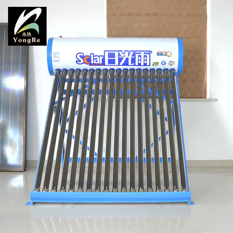 Higher Efficiency Glass Tube Heat Pipe Rooftop Solar Hot Water Heater