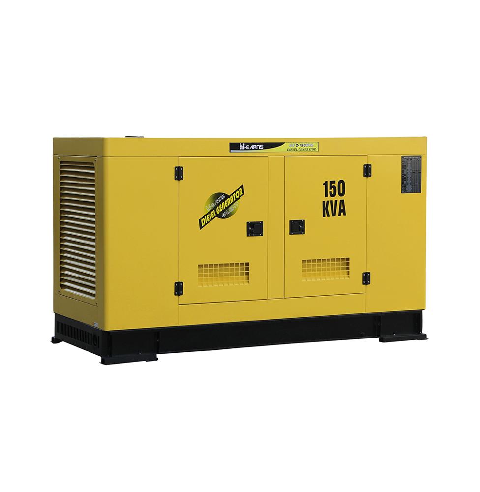 Low price 150KVA silent water cooled diesel generator