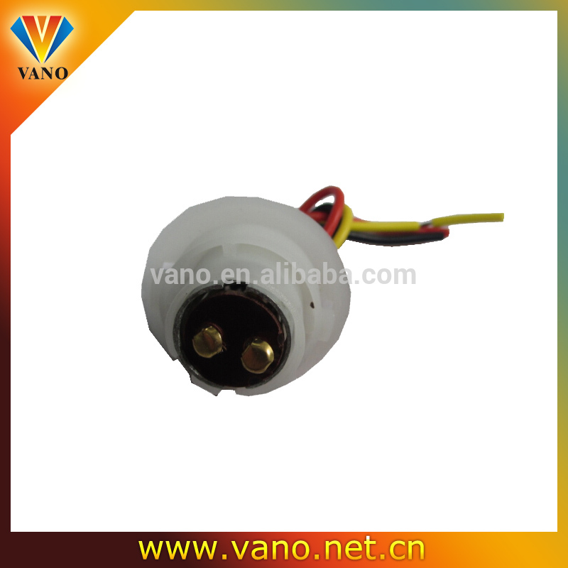 Ceramic car light t20 led bulb socket