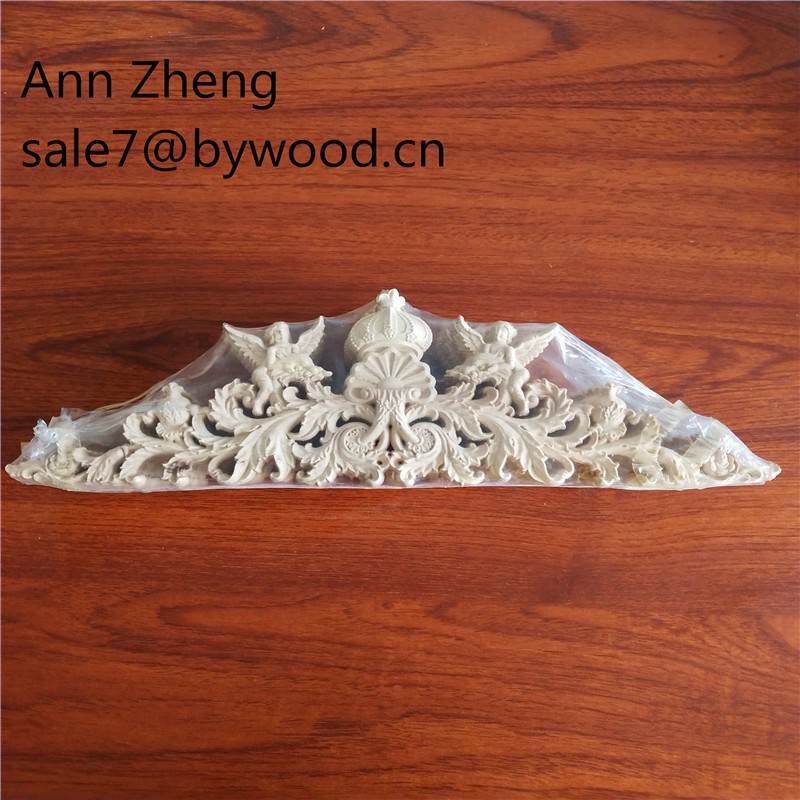 Rosettes wood carving appliques and onlays