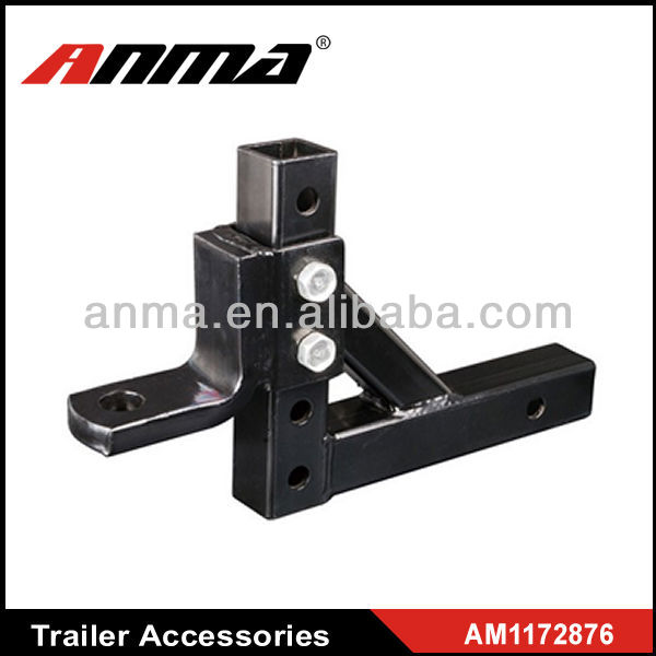 Fits 2 inch square receivers high quality steel 3 ball mount hitch