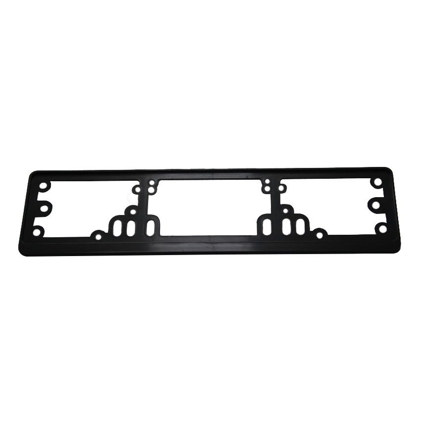 Durable european universal car remote control license plate frame