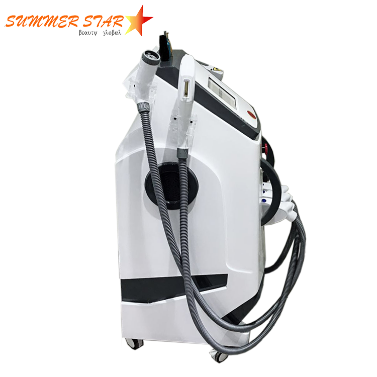 CE certificate Factory low price promotion ipl+opt+rf+nd yag laser for 4in1beauty machine