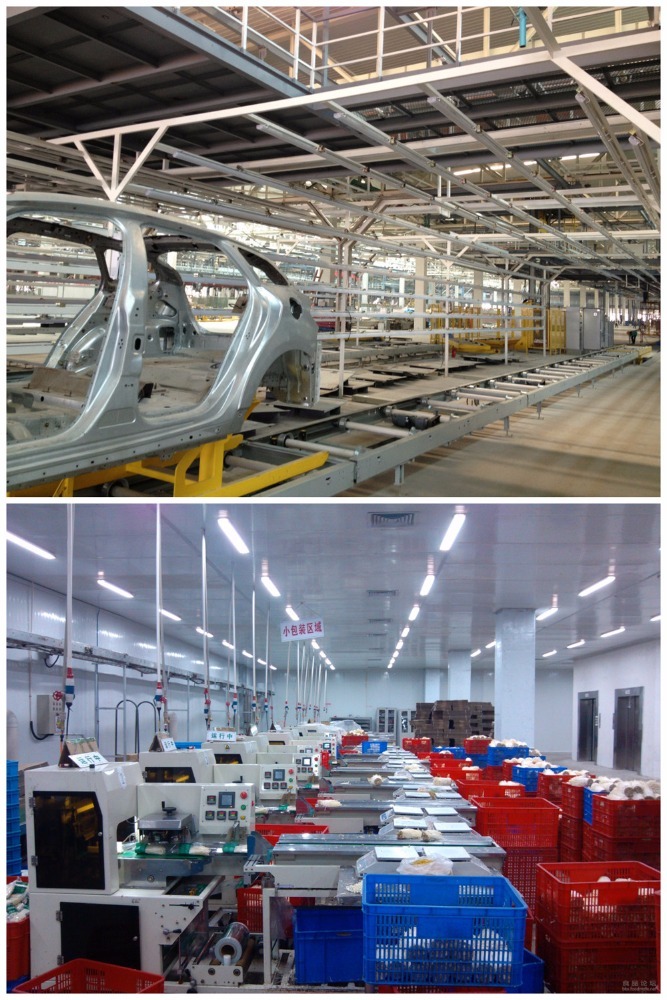 IP65 1200mm Tri-proof LED Light Fitting Double Tube Fixture 4FT Led Emergency Triproof Light