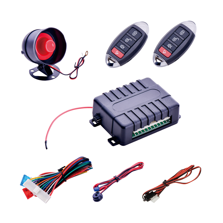Car Alarm Start Security System Key Passive Keyless Entry Push Button Remote Kit