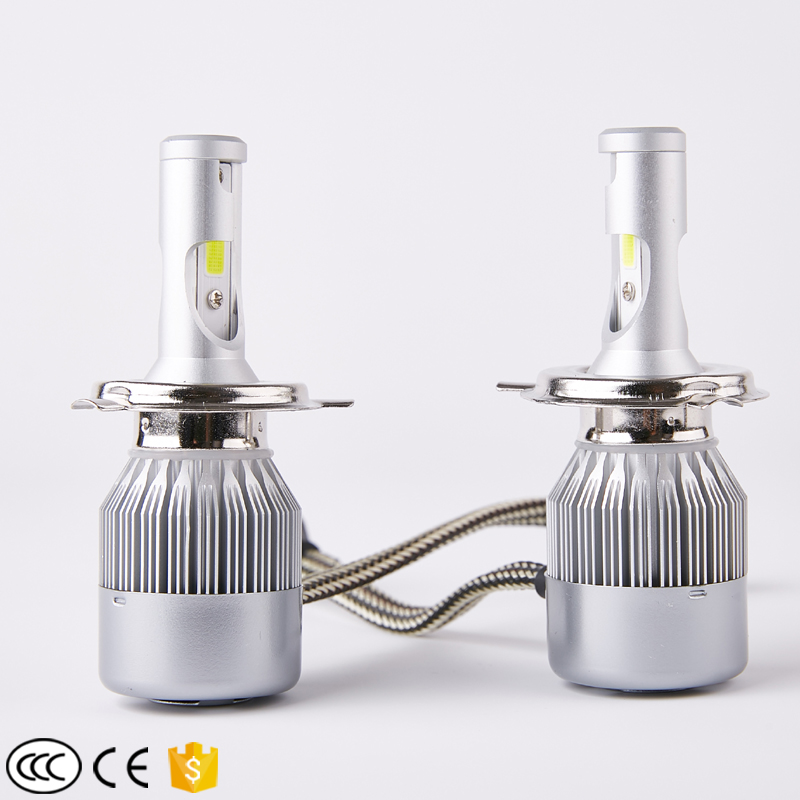 Auto lighting H4 car lamp led bulbs auto C6 led headlight h4