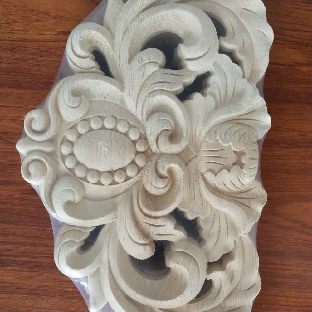Antique Decorative Wood Carved Corners Onlays Mouldings