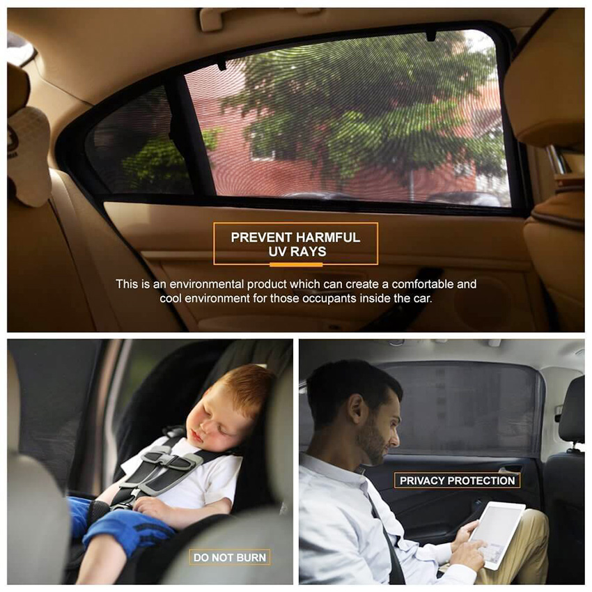 100*54 Nylon Mesh Car Sun Shade