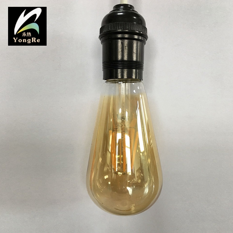 Factory Lamp 6W Dimmable Light Led E27 A60 Filament Bulb St64