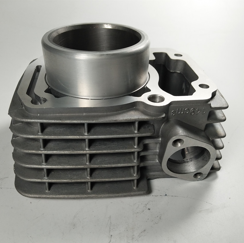 150cc motorcycle cylinder with 57.3mm big bore for TiTan125 cylinder kit