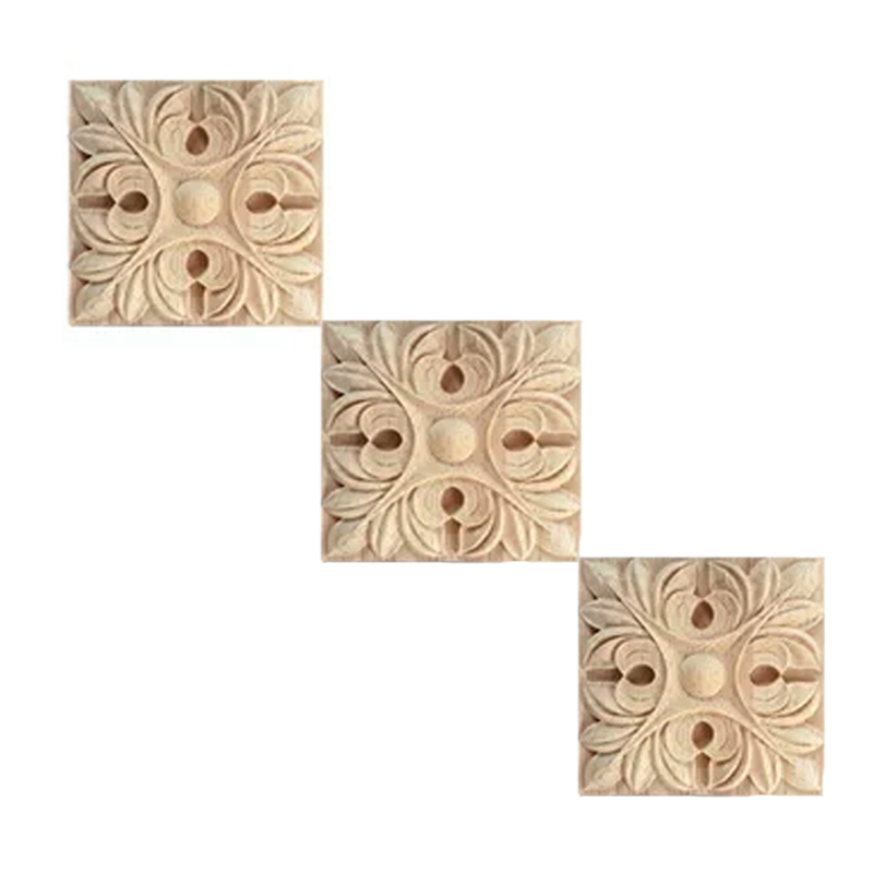 New Woodcarving Decal Wood Engrave Onlay Applique  decorative furniture onlays appliques
