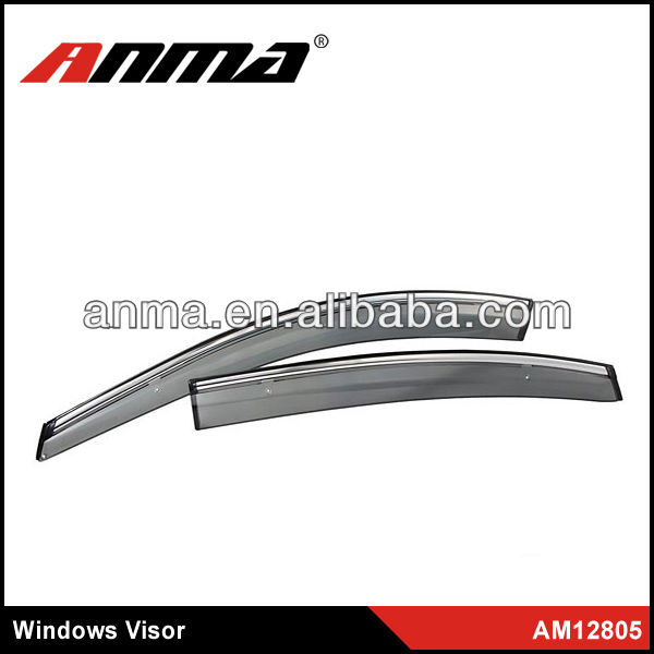 Best selling window visor chrome car window door visor