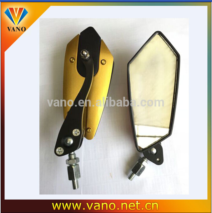 Motorcycle Chrome Side Rearview Mirrors 8mm motorcycle rear view mirror