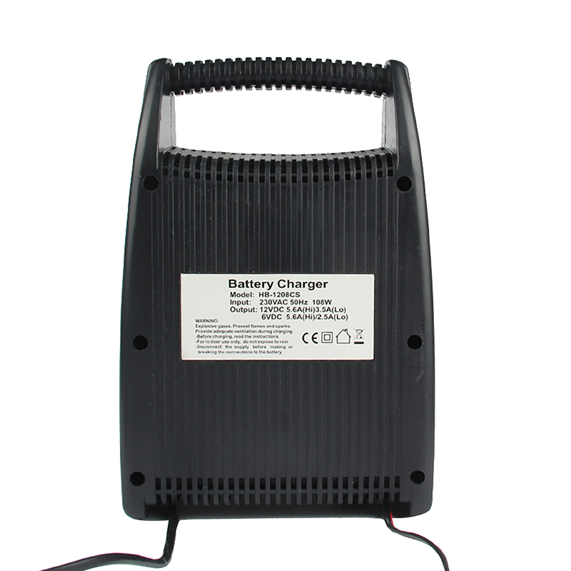 Portable Car Battery Charger 6V/12V 108W