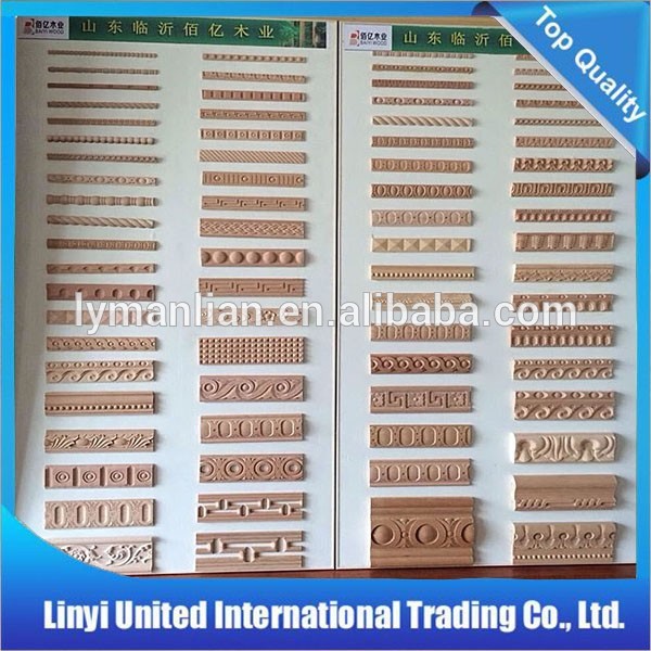 LINYI BAIYI WOOD WHOLESALE CARVED MOULDING