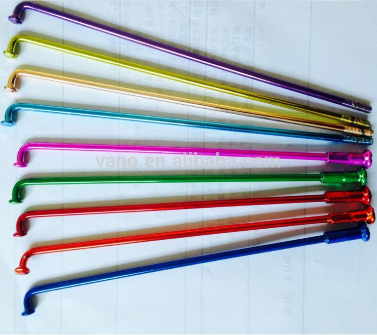 High quality wholesale spokes nipples motorcycle wheels spoke and nipple 3.2G*105/125/155/185