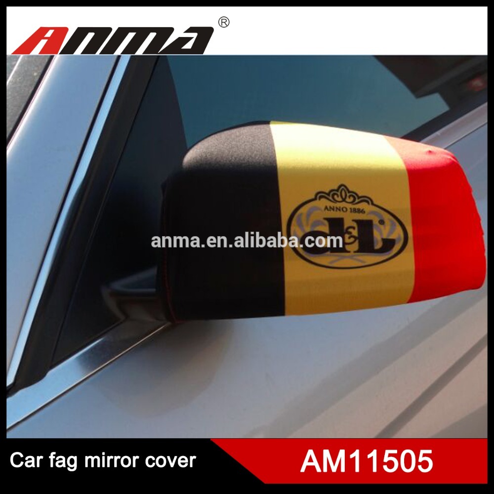 Customized car side mirror cover flag mirror cover