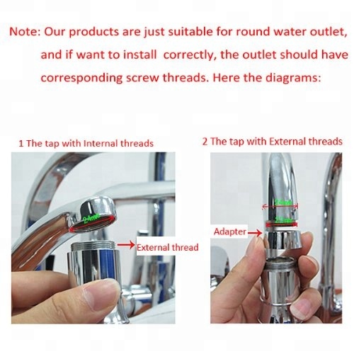 Online Shopping Waterfall Temperature Control Led Faucet/ Kitchen Water Faucets/ Bathroom Faucets with led lights