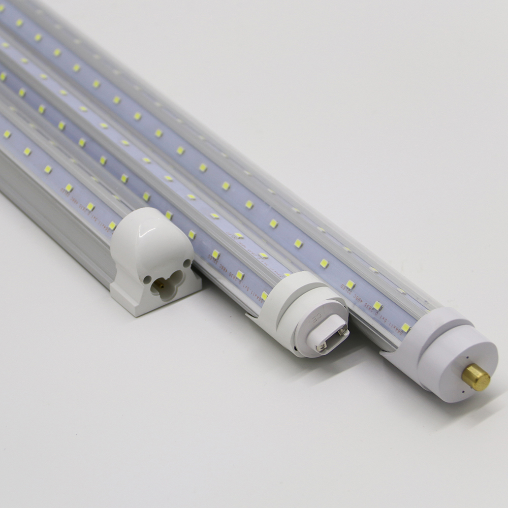 4FT 8FT Led Light Tube R17D V Shape Led Cooler Light 270 Degree Beam Angle