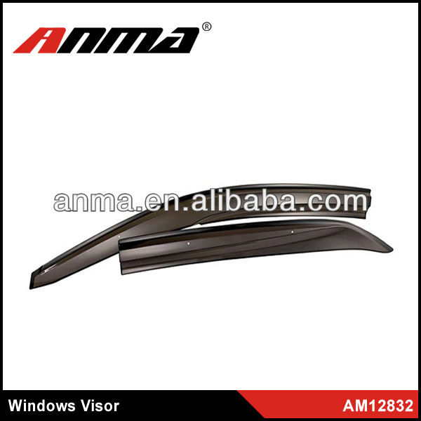 Professional support car window visor carbon fiber deflector visor