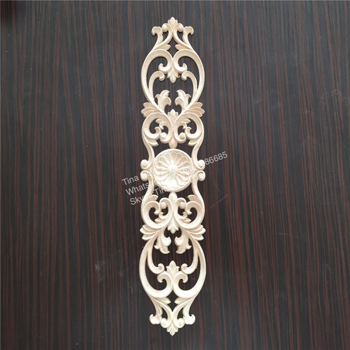 Decorative furniture accessories wooden onlays flower appliques