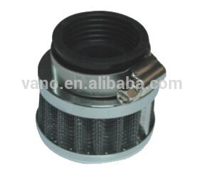 Stainless motorcycle cone air filter