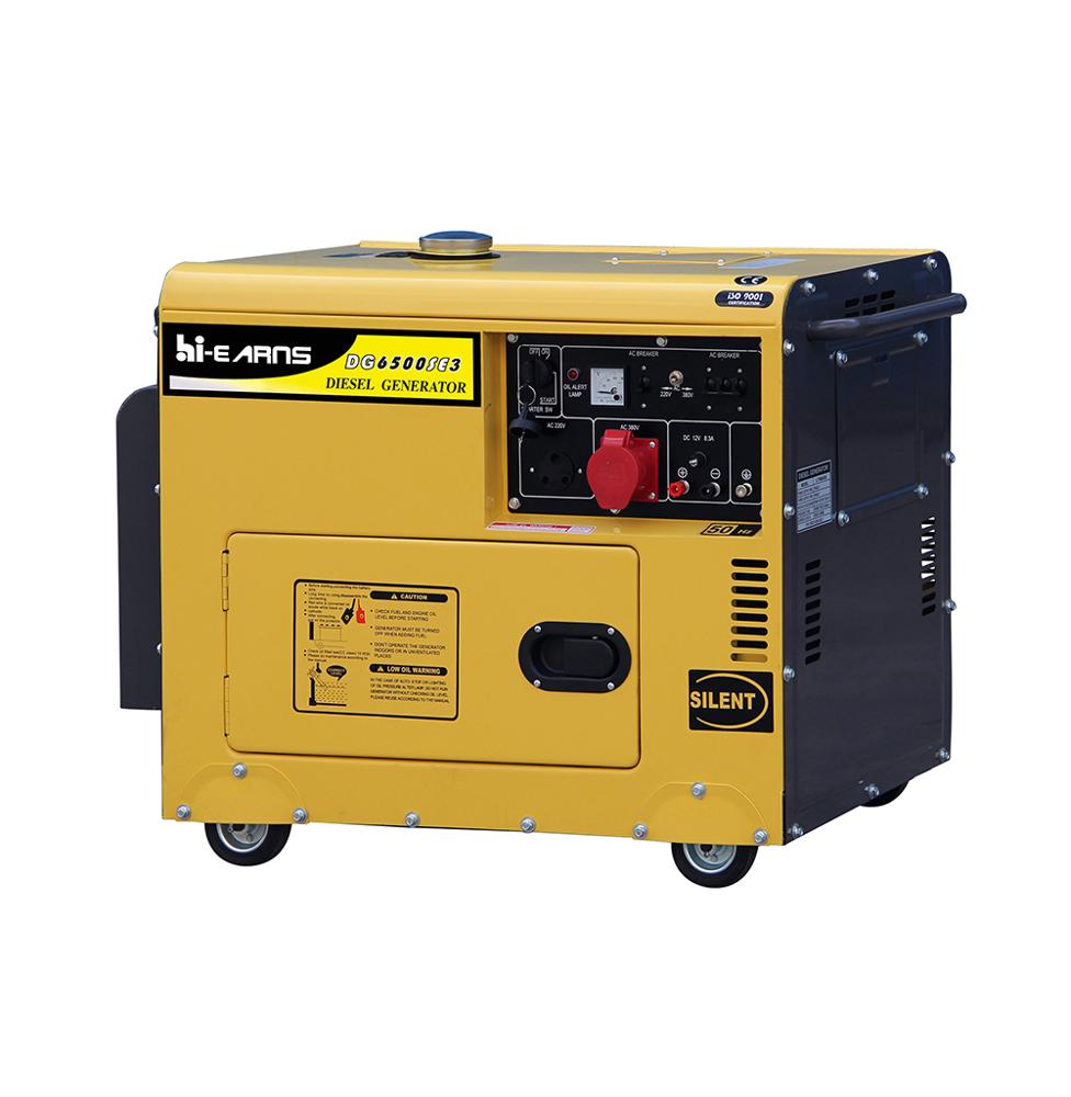 5KVA diesel power three phase OEM china factory diesel generator