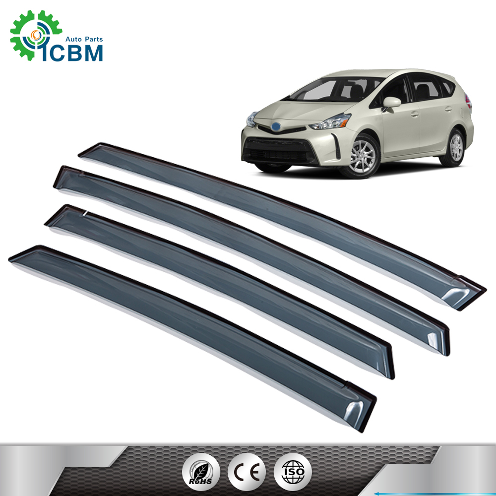 Various styles window wind deflector car visors door visor FOR PRIUS V 14-15