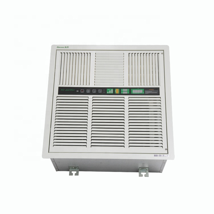 China OEM Manufacturer Ceiling Mounted Air Cleaner Purifier for Hospital Hotel Room Home