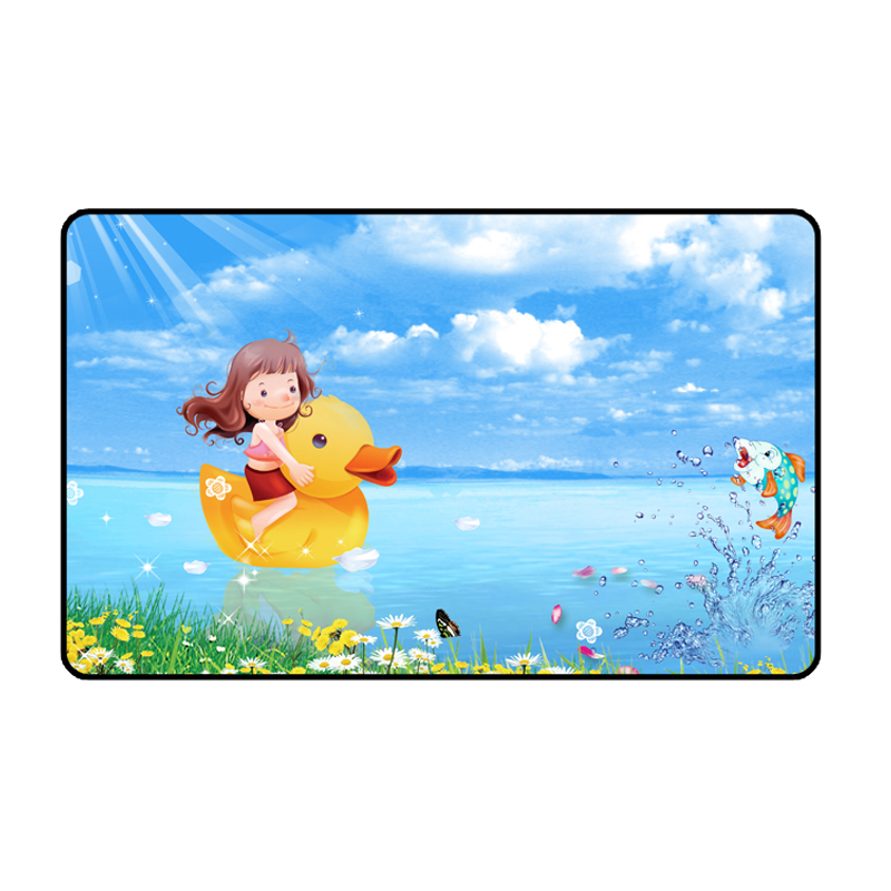Child favorite lovely color printing magnet car side window sunshade