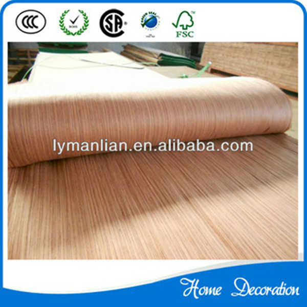 recon gurjan face veneer Dyed colored poplar wood veneer