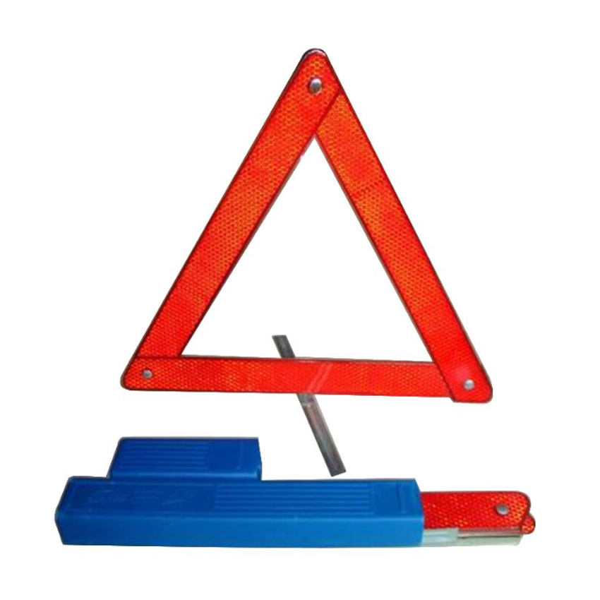 Reflective warning triangle car triangle warning sign