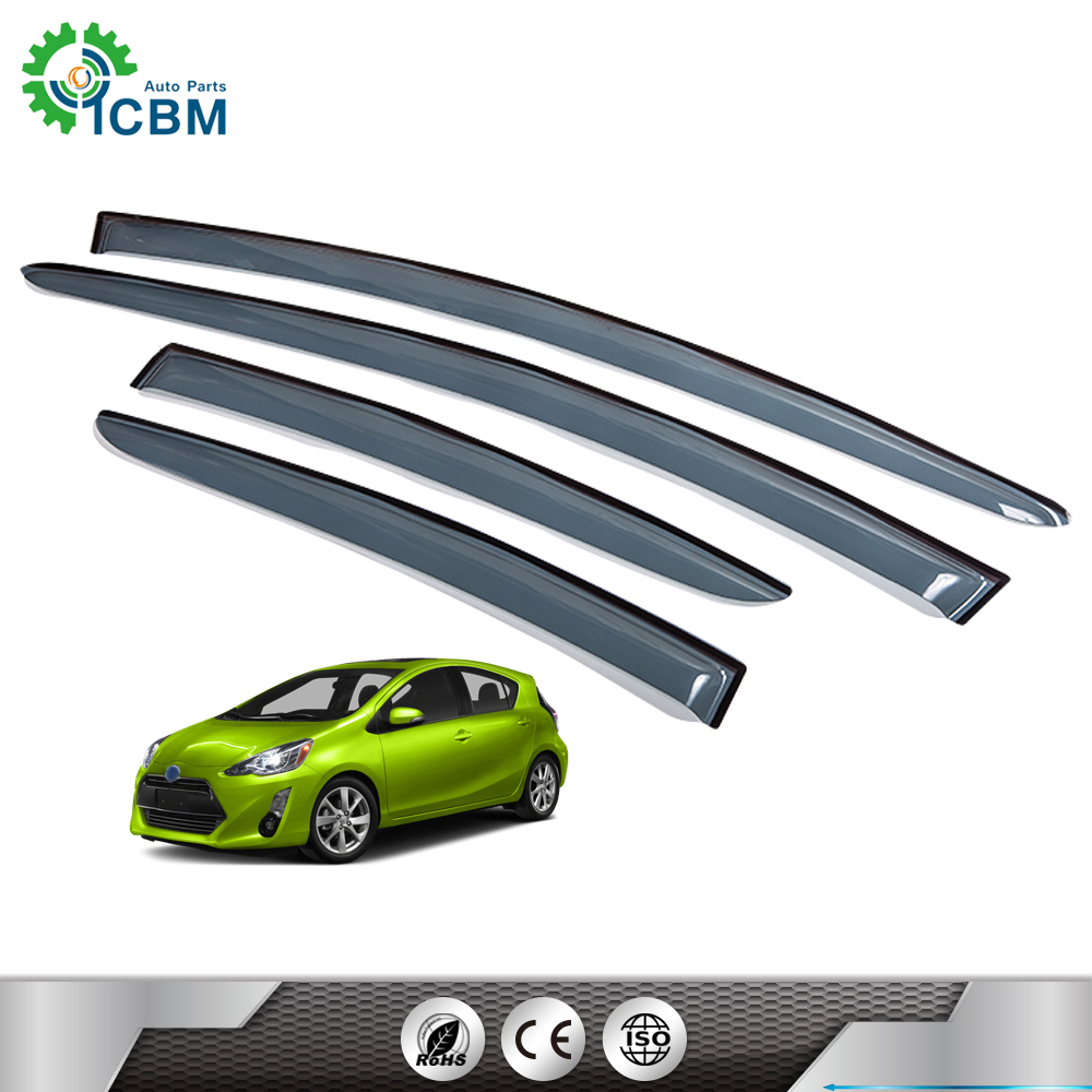 Wholesale skillful rain guards deflector visors window visor for PRIUS 12-15