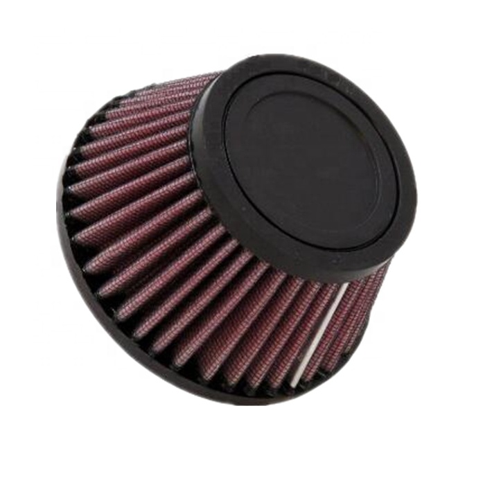 Round Tapered Universal Clamp-On Rubber Air Filter