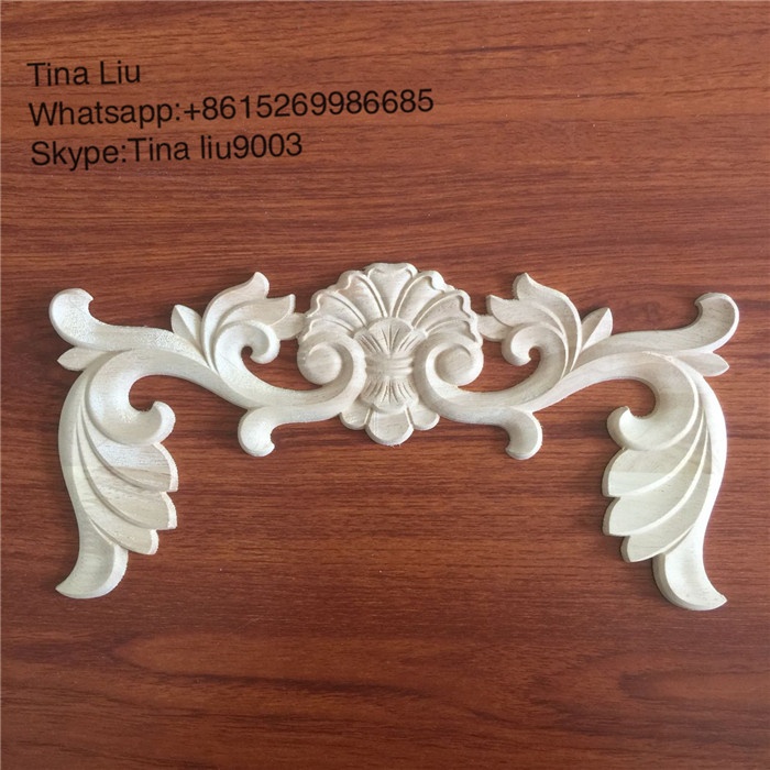 wood furniture parts wood appliques