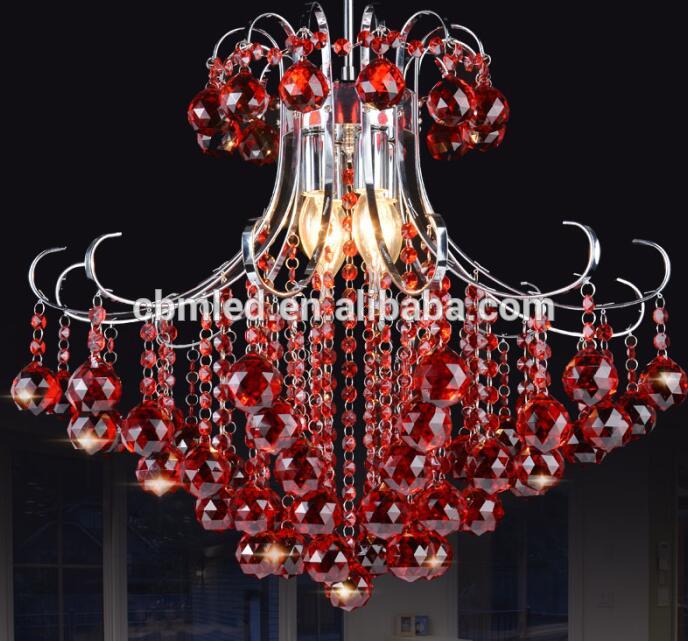Red color chandeliers for sale,dining room chandeliers,hanging light fixtures