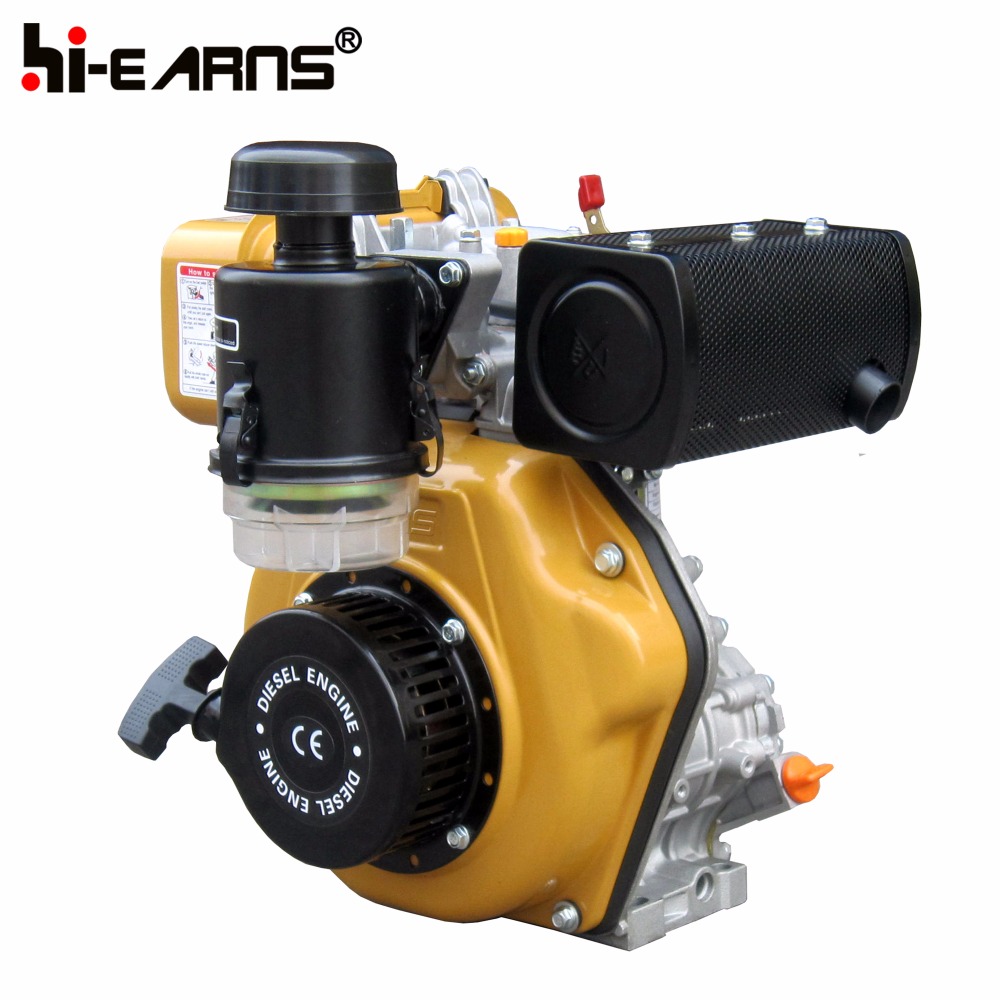 4hp 170F manual diesel engine machine price with keyway shaft