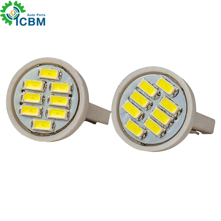 Cheap price T10 8 * 3014 SMD 12v 100lm 6000K-7000K auto light LED bulb