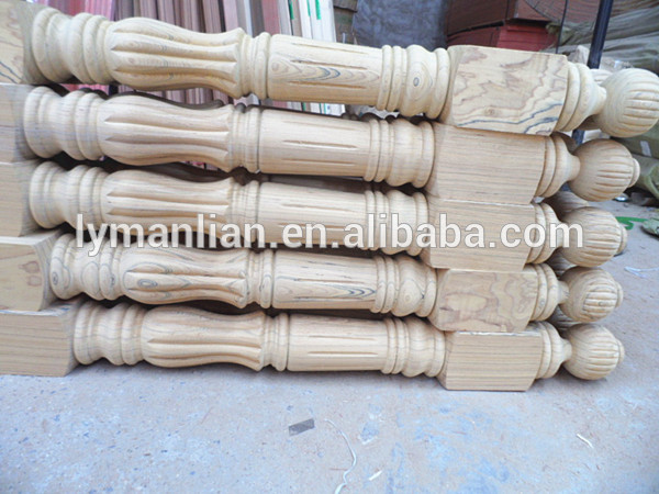 Red oak handrail luxury solid oak straight stairs