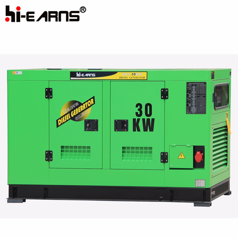 30KW water cooled diesel air water generator