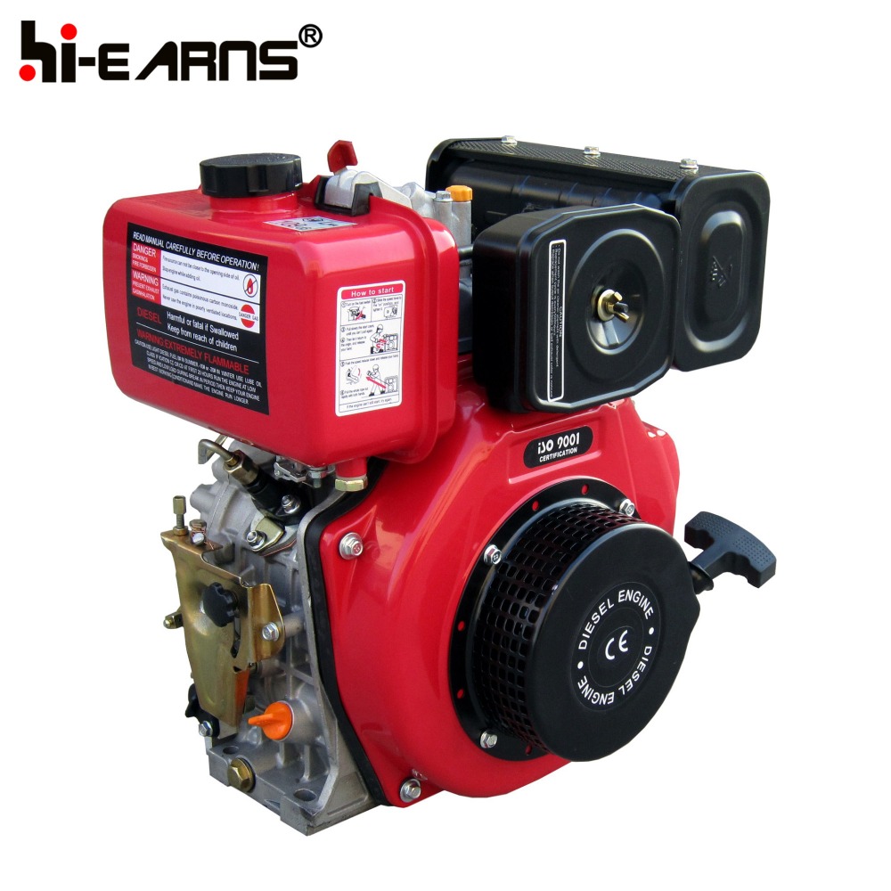 Hot sale 6hp 1800rpm camshaft output air cooled diesel engine