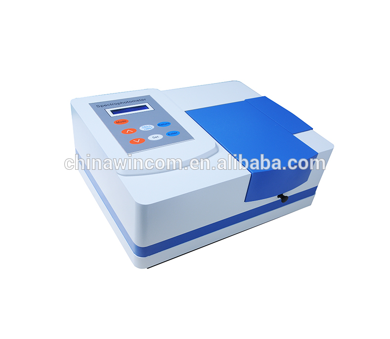 High quality optical instrument desktop 190-1100nm wavelength UV VIS spectrophotometer
