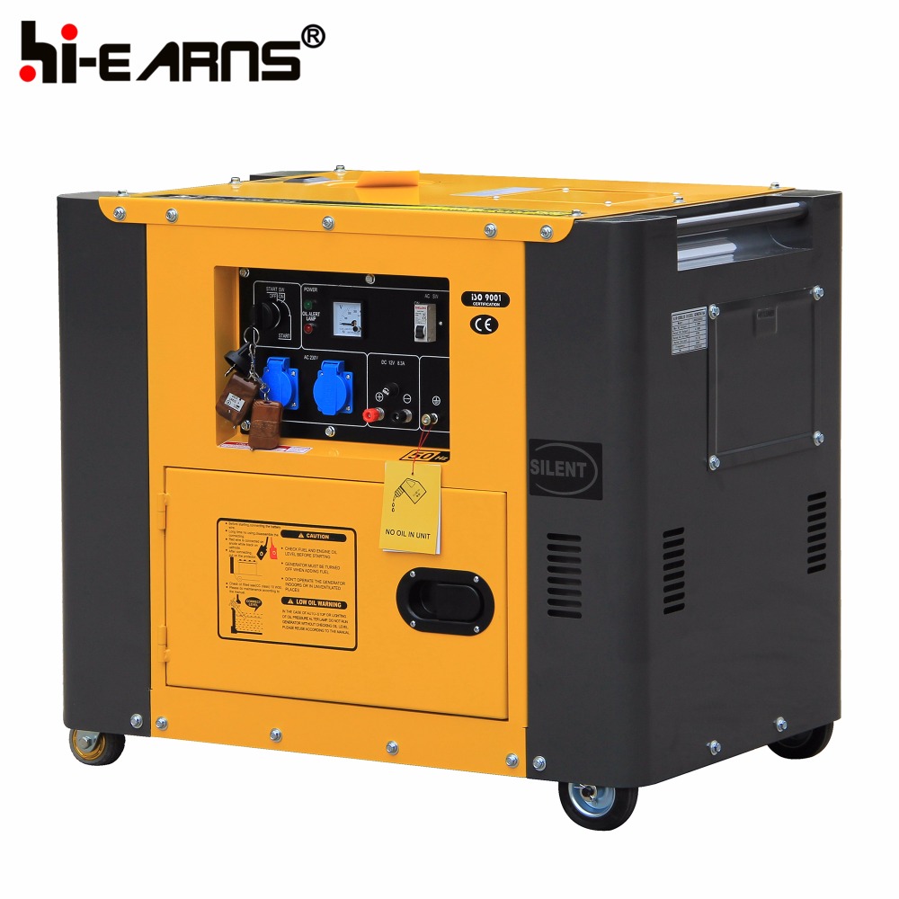 4.6KVA small digital diesel generator water power generator