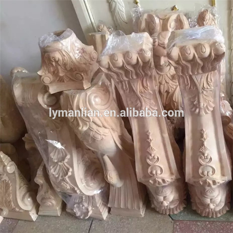 Decorative Wood Ornamental Architectural Wood Carvings Corbels
