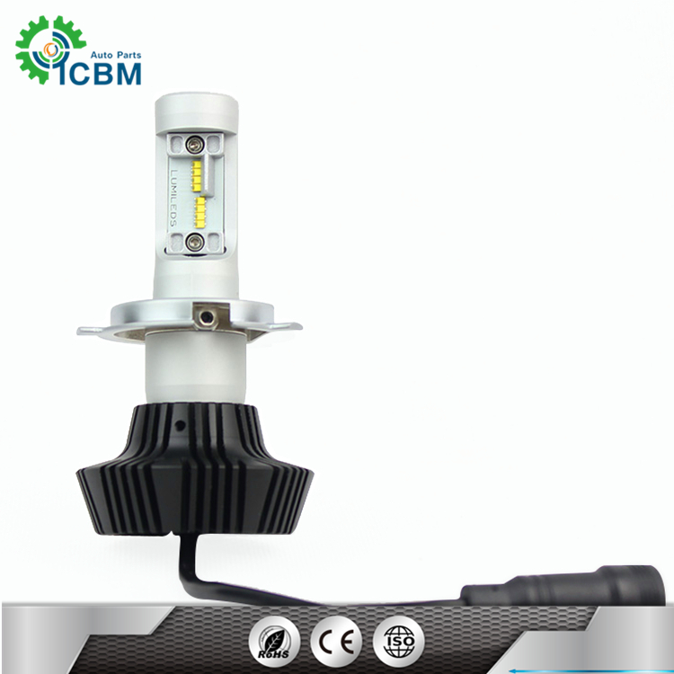 High quality car led head lamp H4 led headlight 8000 lumen auto led head light