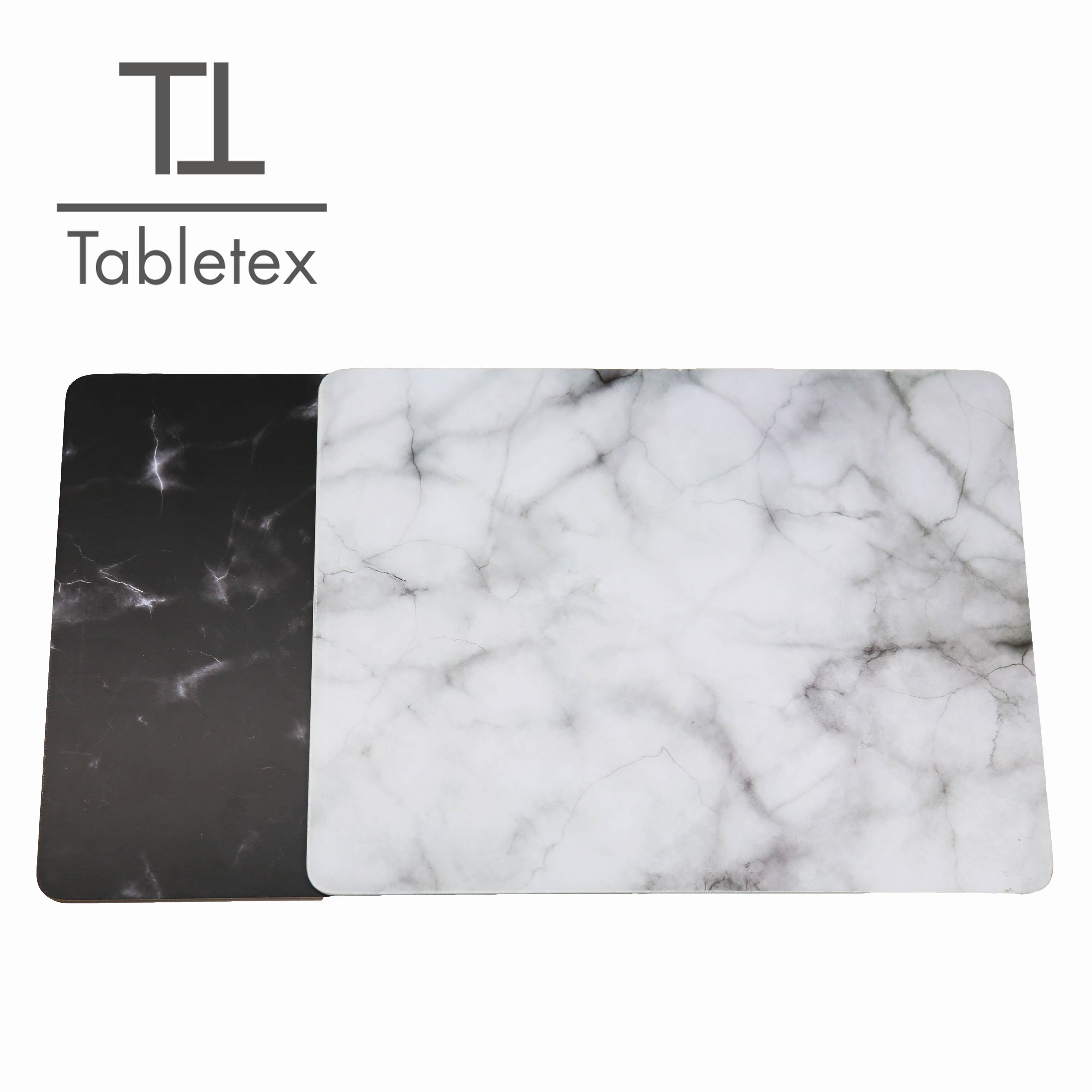 Tabletex wholesale placemats anti slip mat 4mm thickness table mat mdf rectangle placemat and coaster